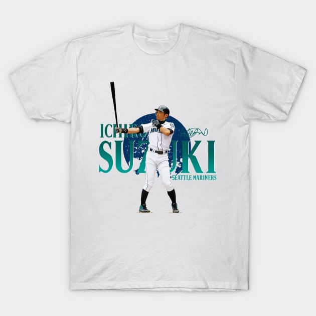 Ichiro Suzuki T-Shirt by Juantamad